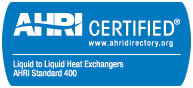 AHRI certified logo
