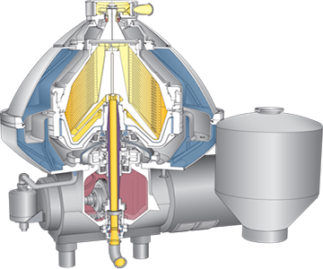 centrifuga per birrificio