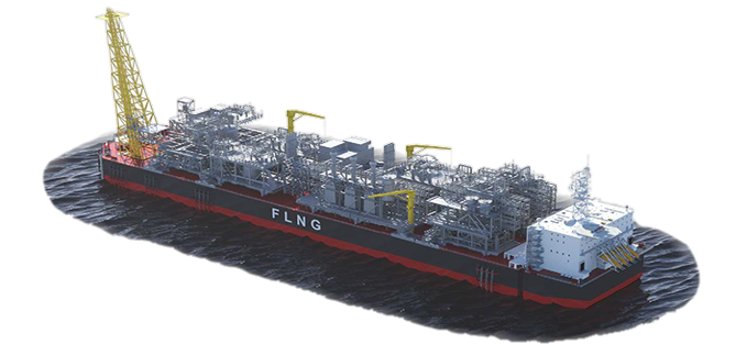 Offshore gas production